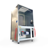 Nukeson Spray Booth with Turntable on White Background